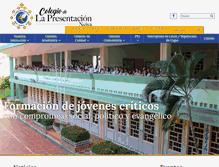 Tablet Screenshot of colpresentacioneiva.edu.co